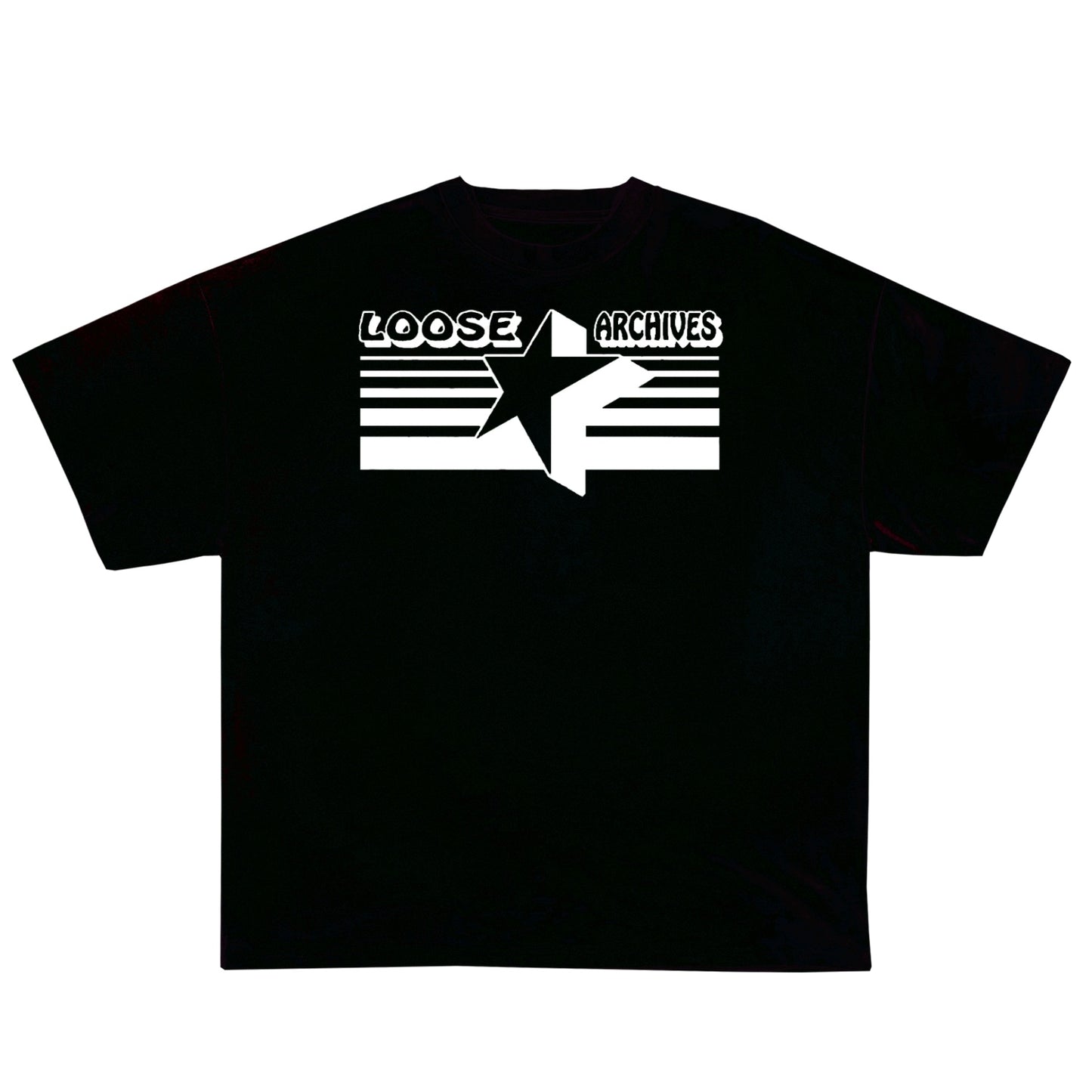 ONE STAR TEE BLACK