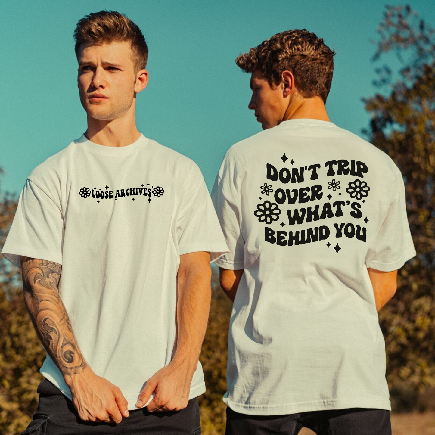 THE DONT TRIP TEE WHITE