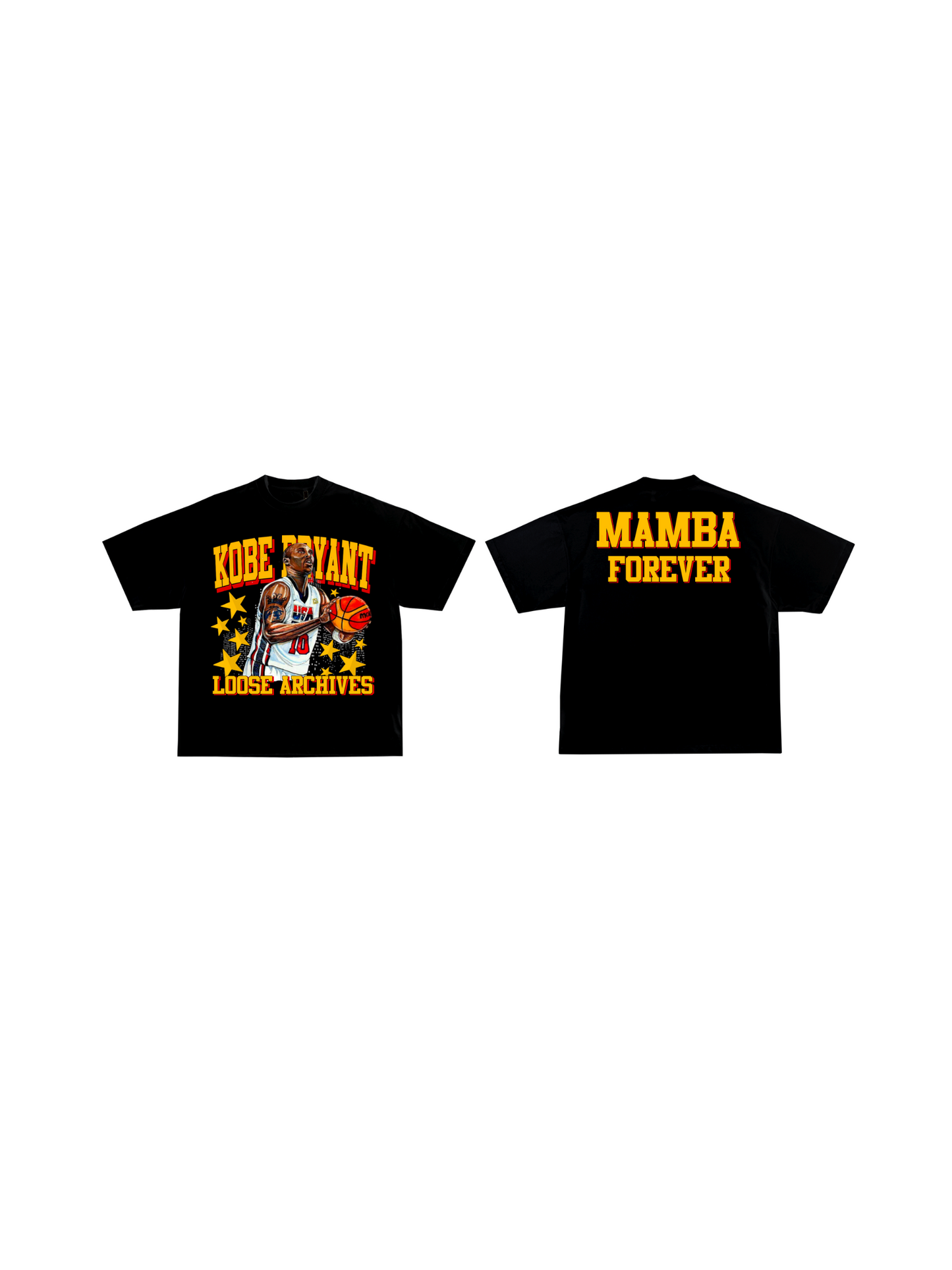KOBE USA TEE BLACK