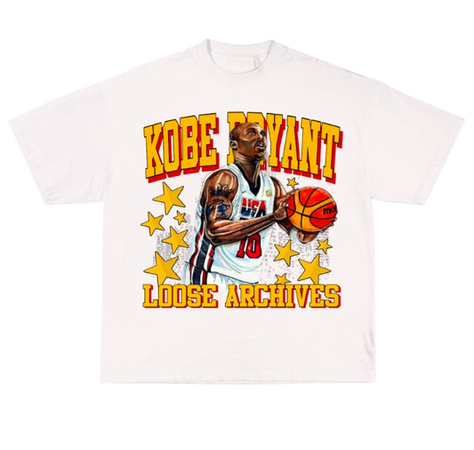 KOBE USA TEE WHITE