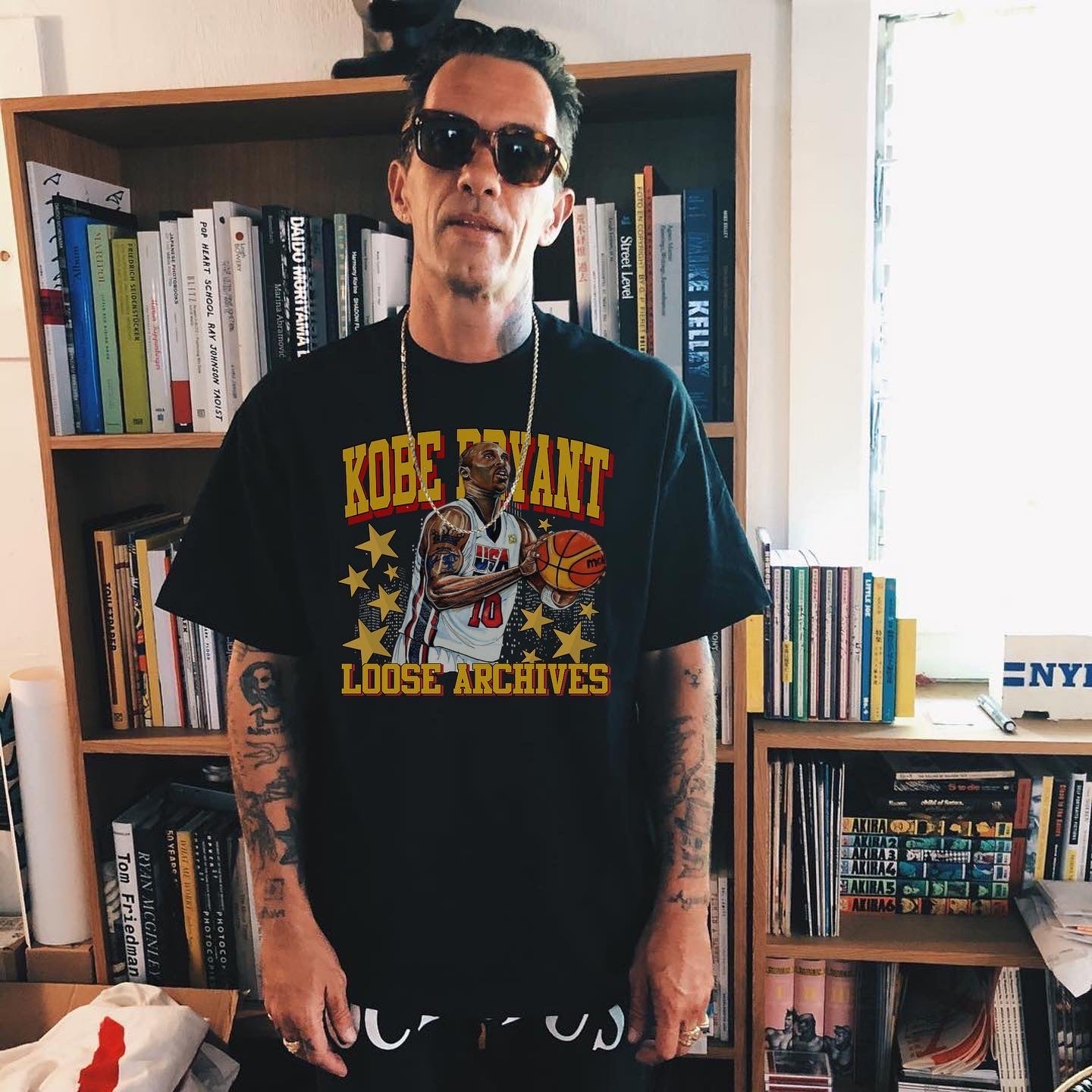 KOBE USA TEE BLACK